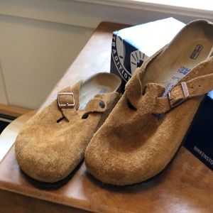 Birkenstock Boston Soft Footbed.  Size 38 Regular.  Like new.